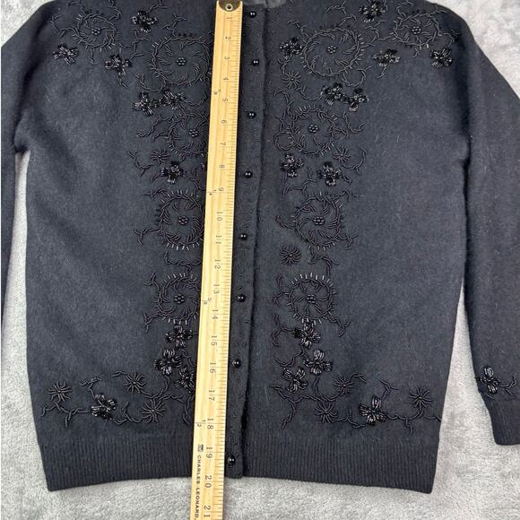Vintage Contemporary Classics Embroidered Cardigan Sz 40 - Picture 4 of 8